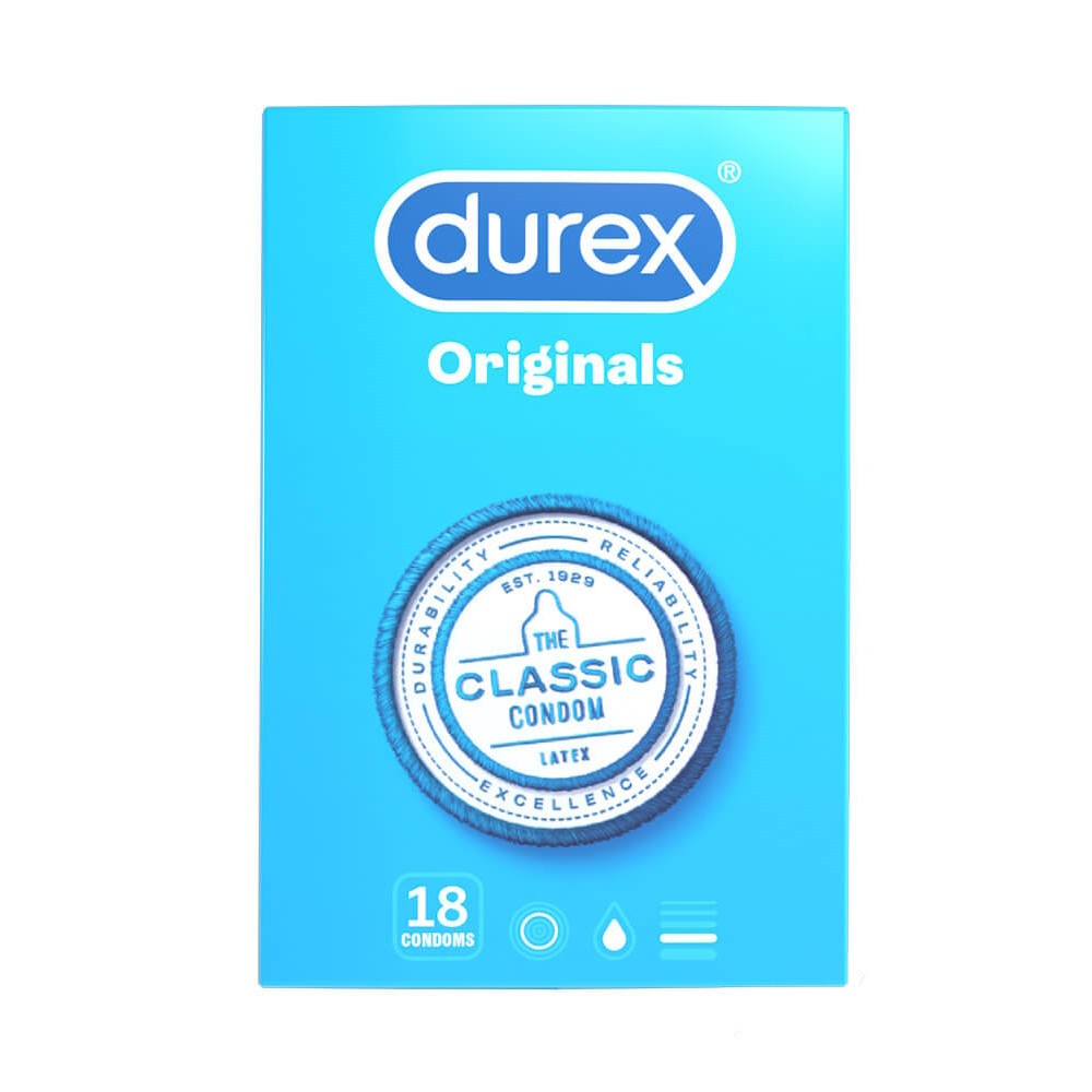 Durex Classic - óvszer (18db)