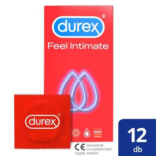 Durex Feel Intimate - vékonyfalú óvszer (12db)