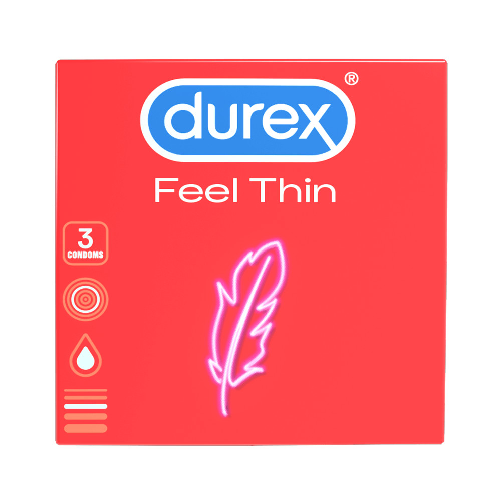 Durex Feel Thin - élethű érzés óvszer (3db)