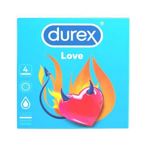 Durex óvszer Love - Easy-on óvszer (4db)