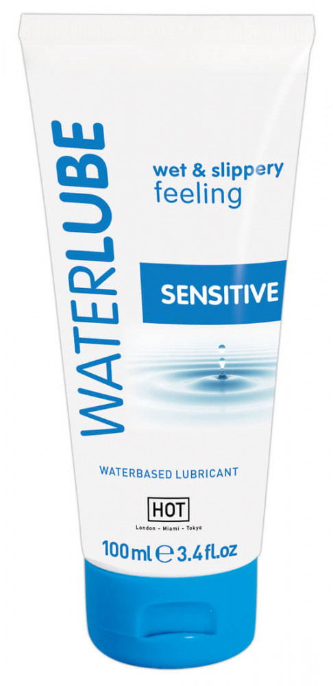 HOT WaterLube Sensitive - alpesi vízbázisú síkosító (100ml)