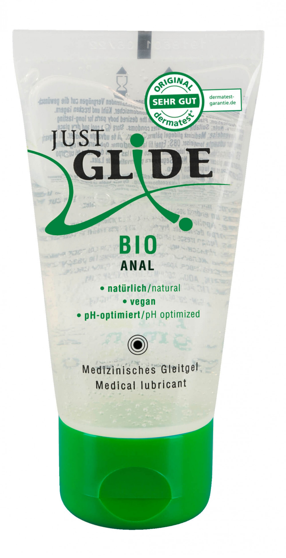 Just Glide Bio ANAL - vízbázisú vegán síkosító (50ml)