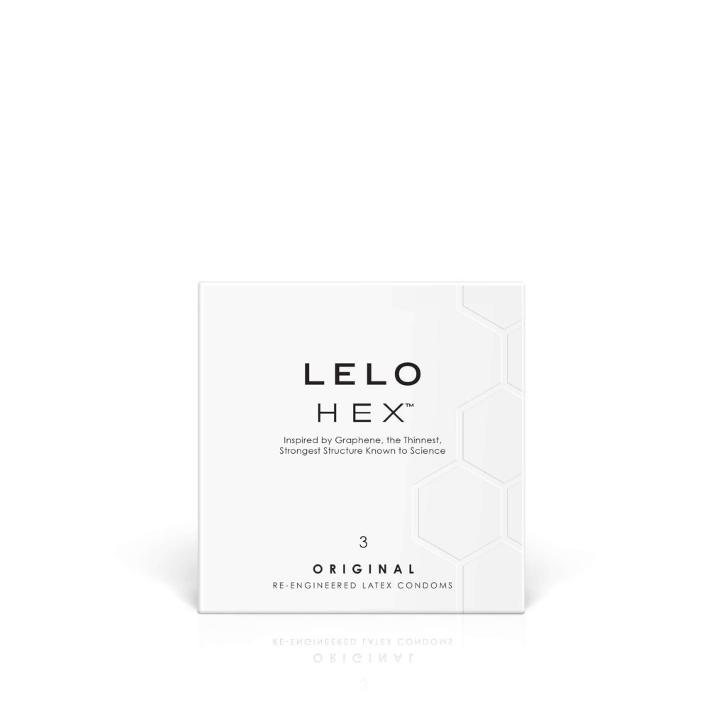 LELO Hex Original - luxus óvszer (3db)