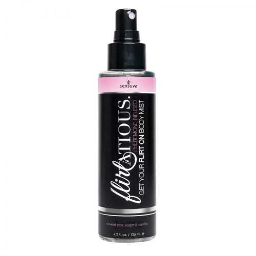 Sensuva Flirtatious - feromon testpermet - vanília-bükköny (125ml)