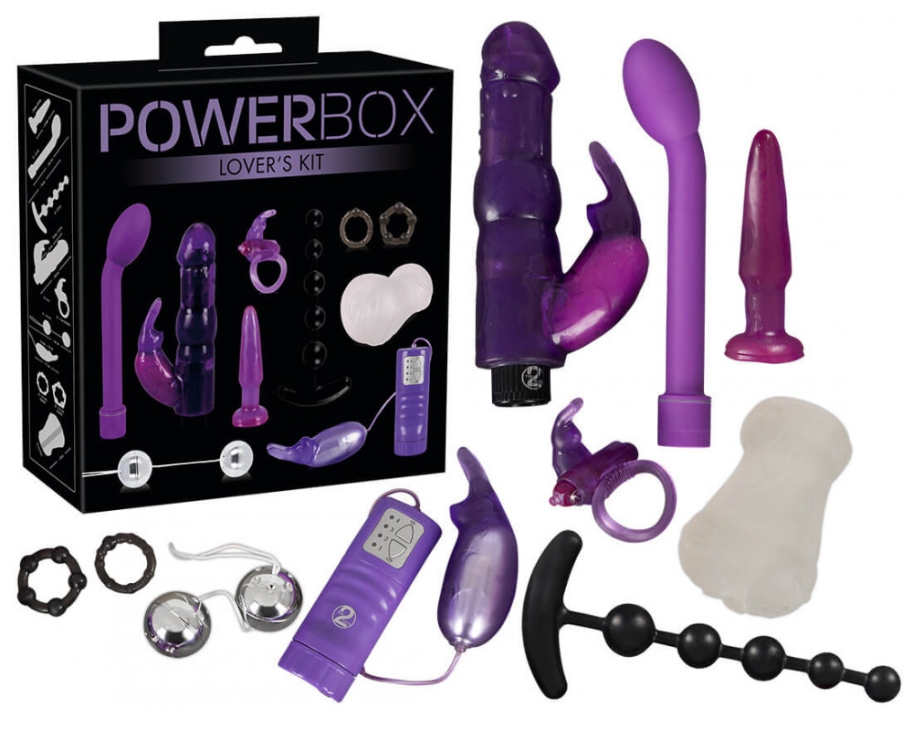 You2Toys - PowerBox - nyuszis vibrátoros készlet (10 részes)