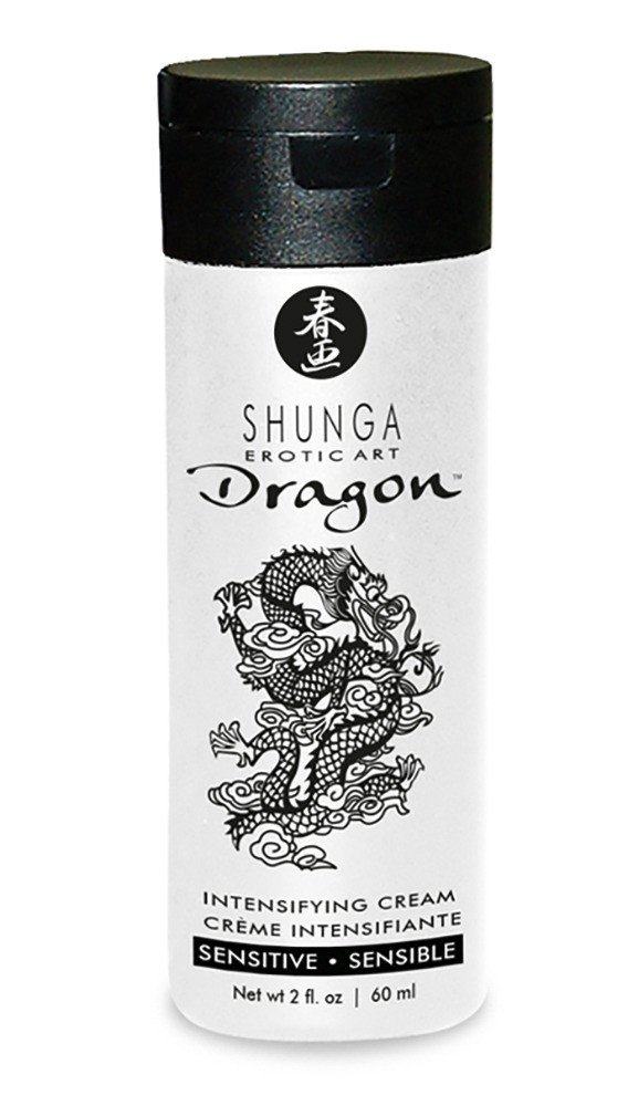 Shunga Dragon Sensitive - intim gél férfiaknak (60ml)