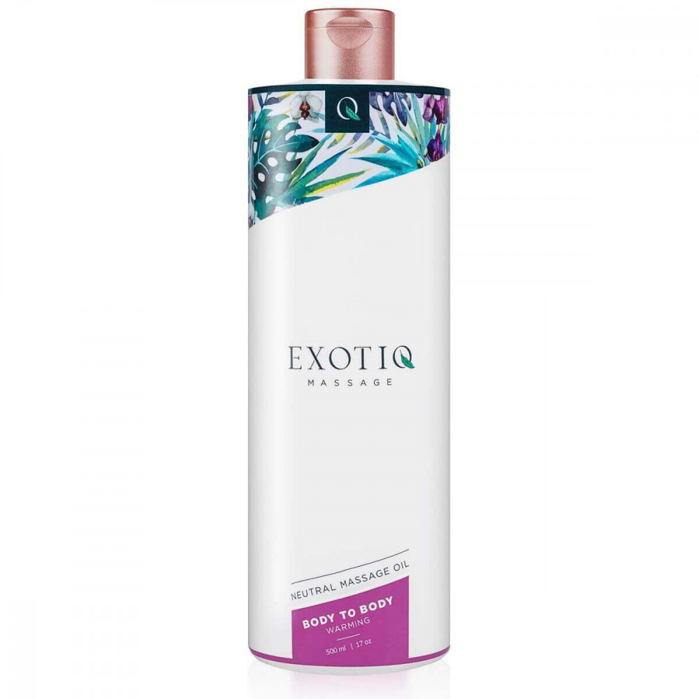 Exotiq Body To Body - melegítő masszázsolaj (500ml)