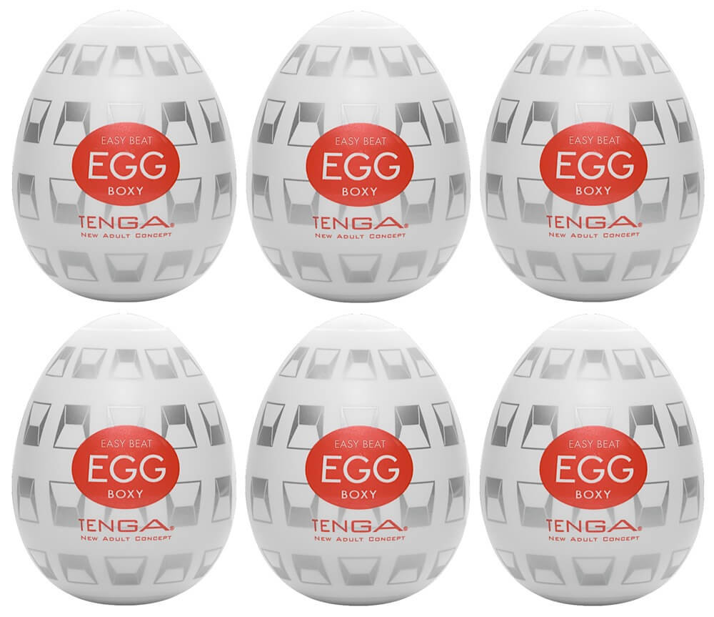 TENGA Egg Boxy - maszturbációs tojás (6db)