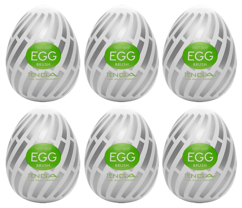 TENGA Egg Brush - maszturbációs tojás (6db)