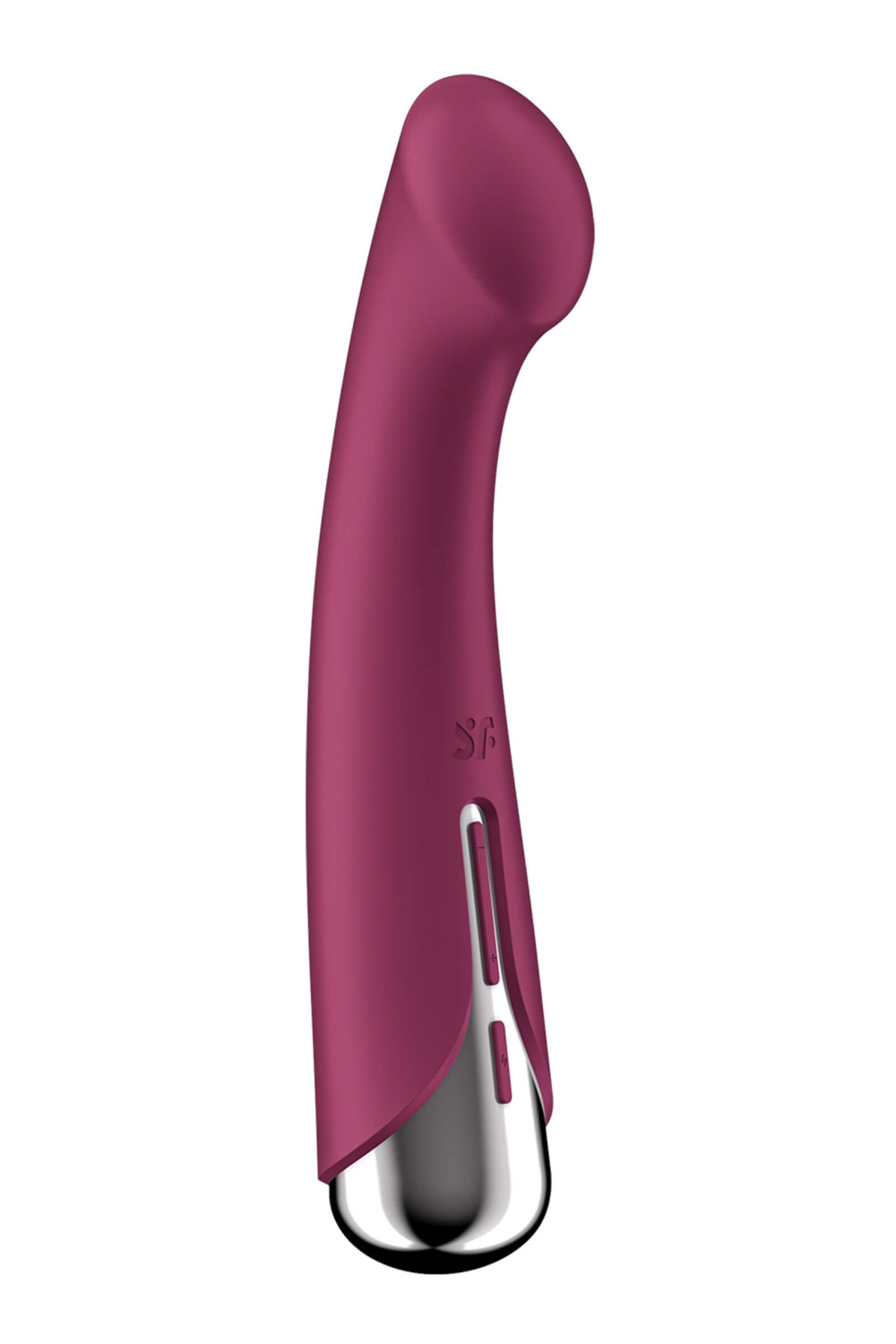 Satisfyer Spinning G-Spot 1 - forgó fejes G-pont vibrátor (piros)