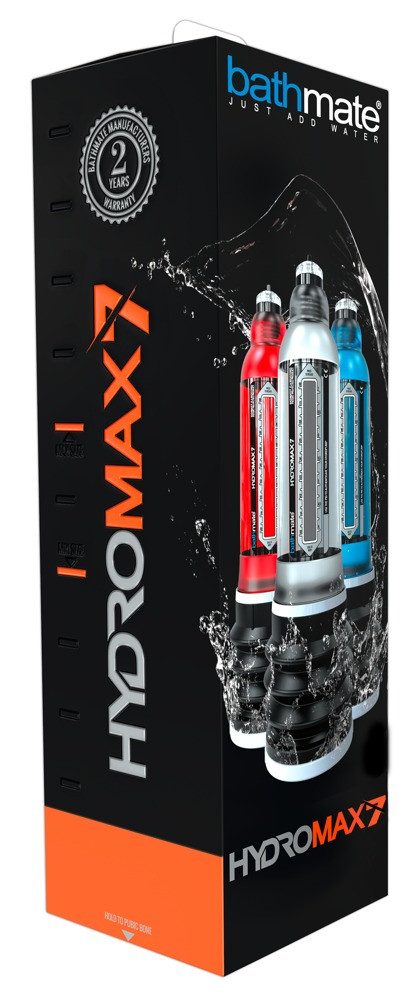 Bathmate Hydromax7 - hydropumpa (áttetsző)