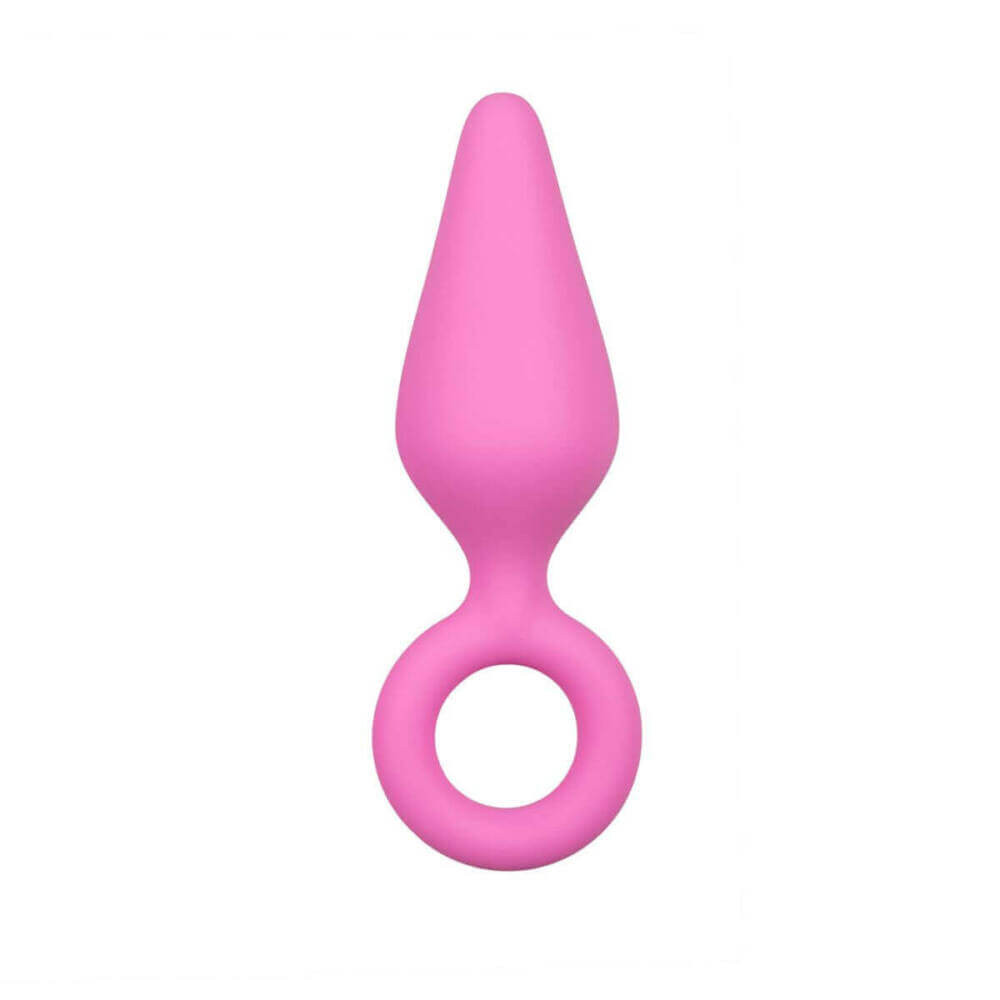 Easytoys Pointy Plug S - anál dildó (pink) - kicsi