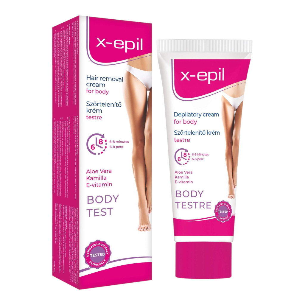 X-Epil - szőrtelenítő krém (75ml)