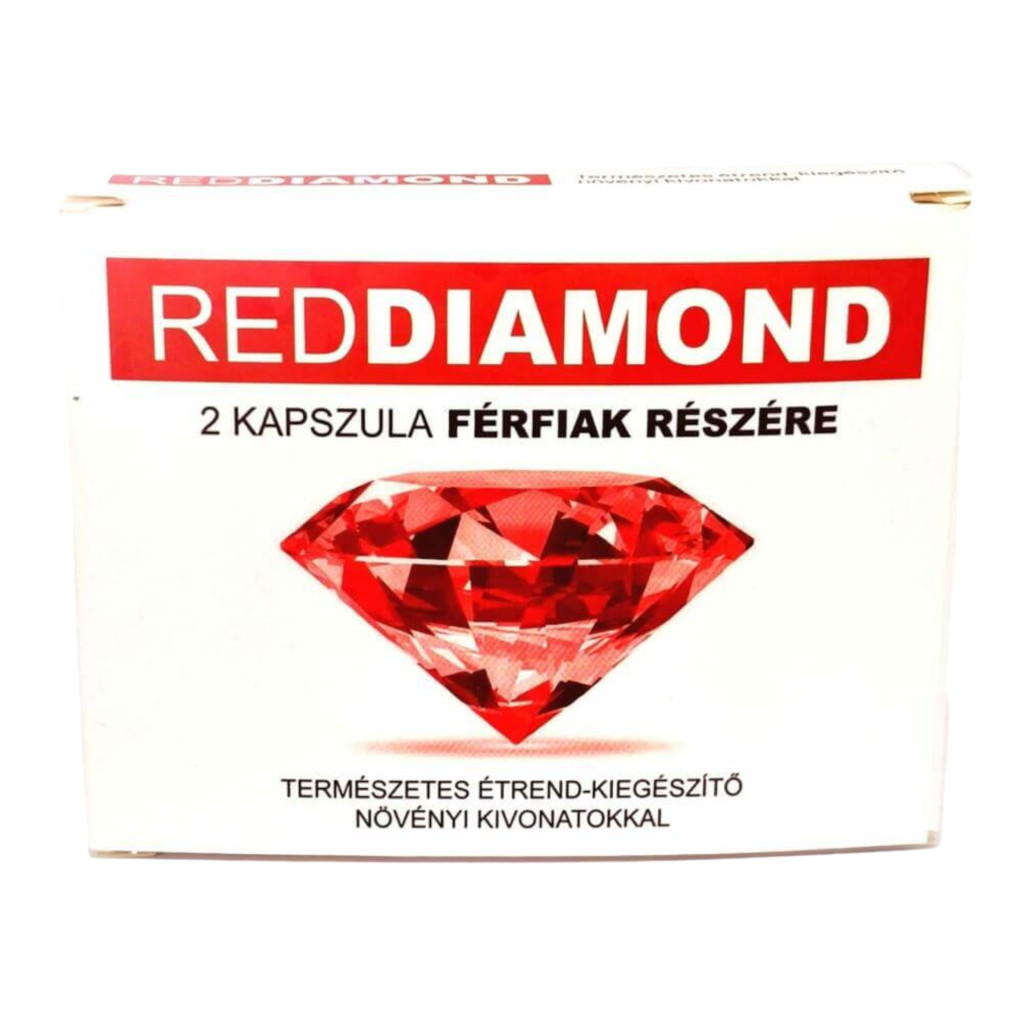 Red Diamond - természetes étrend-kiegészítő férfiaknak (2db)