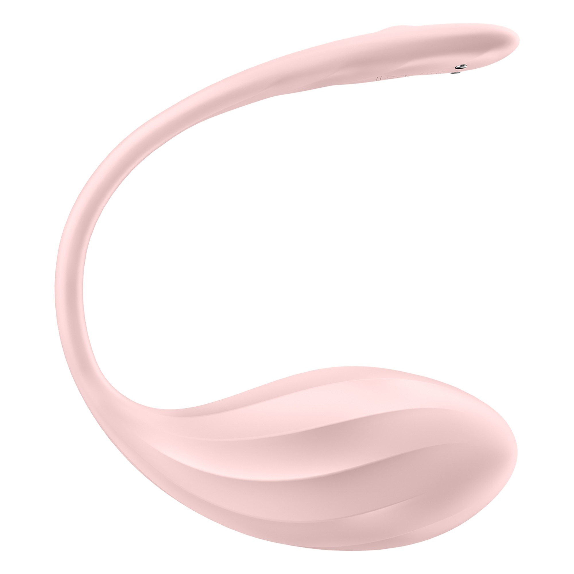 Satisfyer Ribbed Petal - rádiós vibrációs tojás (pink)